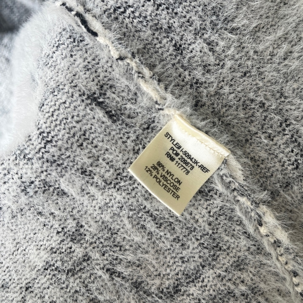 Lovestitch Black and White Snake Patterned Open Cardigan - Picture 4 of 11